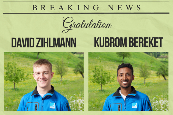Gratulation - Wir sind stolz